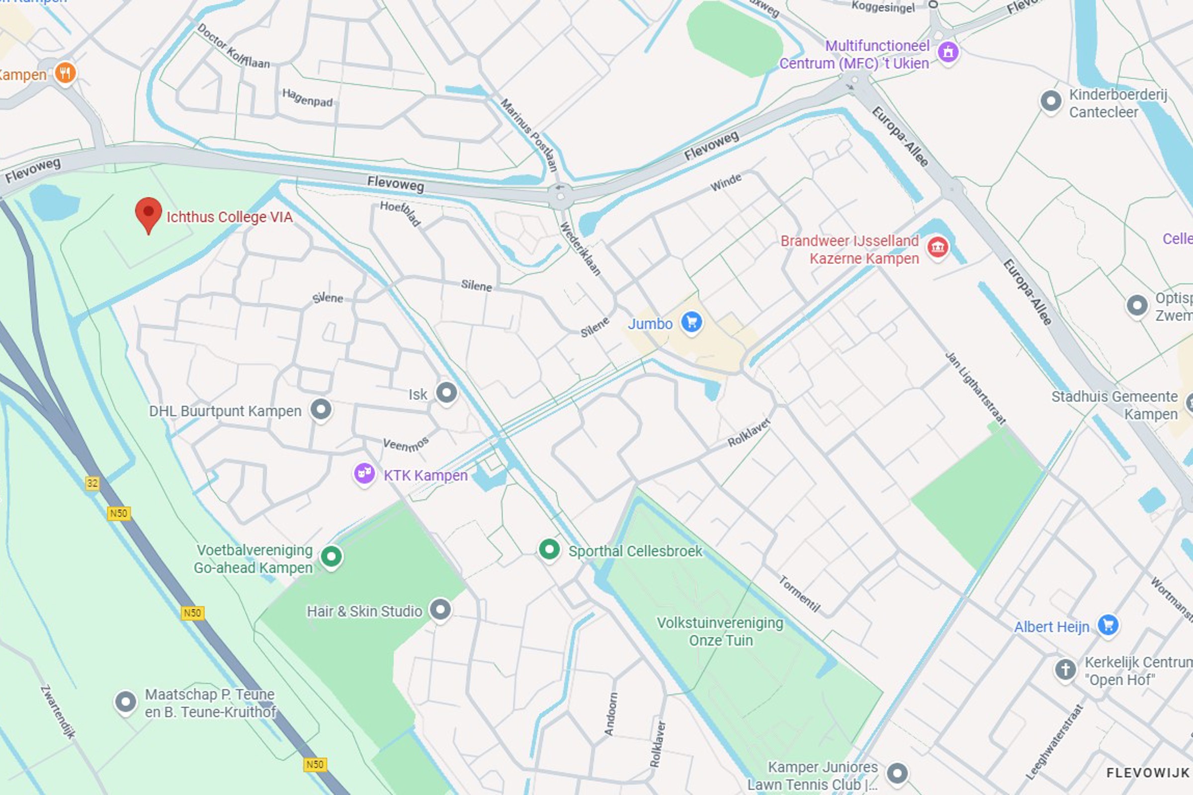 Locaties ICK